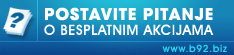 Postavite pitanje o besplatnim akcijama