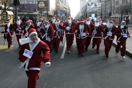 مسابقه دو بابانوئل ها - بلگراد